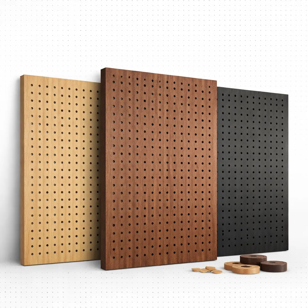 Wooden Perforated Panels